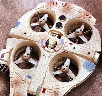 quadcopter spaceship