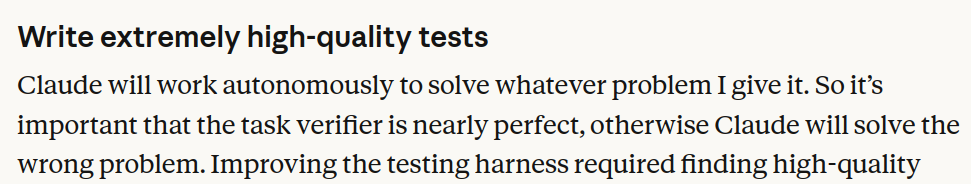 write tests